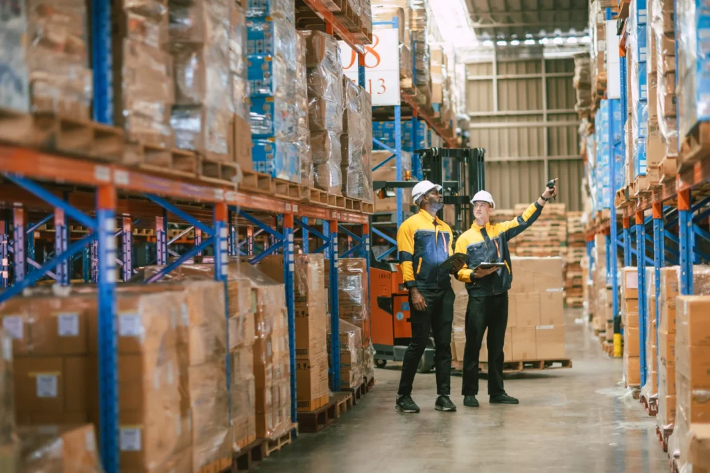 Warehouse solutions team managing inventory for growing businesses in Durham, NC